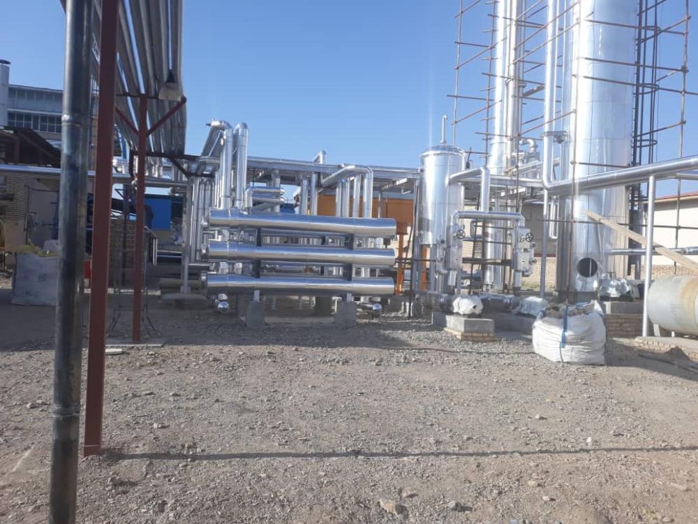 اجرای تاسیسات کارخانه‌جات قیر مکران