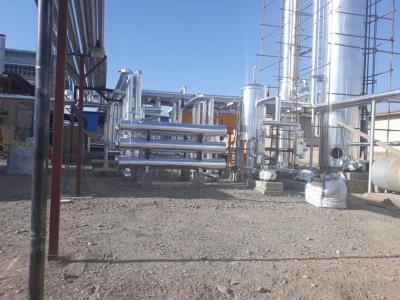 اجرای تاسیسات کارخانه‌جات قیر مکران