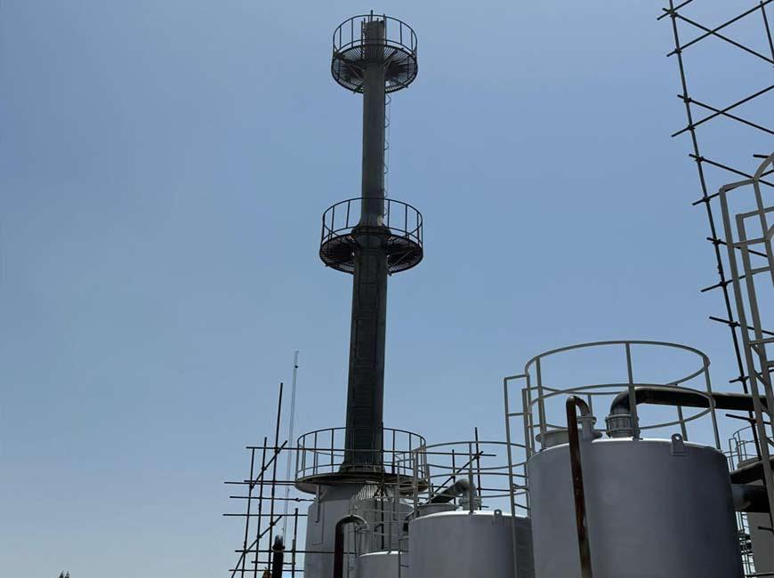 اجرای-تاسیسات-کارخانه‌جات-قیر-مکران